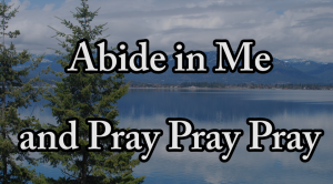 Abide in Me and Pray Pray Pray - New Passion Week Song